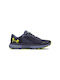HOVR Infinite 4 Herren Sportschuhe Laufen Tempered Steel / Aurora Purple / Yellow Ray