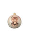 My First Christmas Ornament suspendat Glob De sticlă Roz 10buc