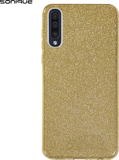 Sonique Shiny Back Cover Silicon Auriu (Samsung Galaxy A70/A70s)