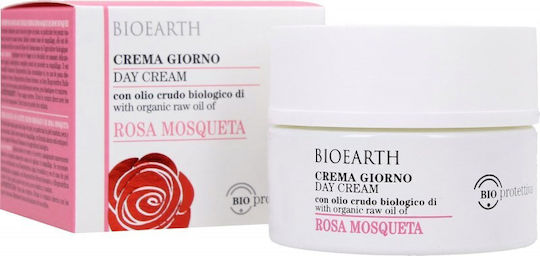 Bioearth Bioprotettiva Ενυδατική Κρέμα Προσώπου Ημέρας με Υαλουρονικό Οξύ 50ml