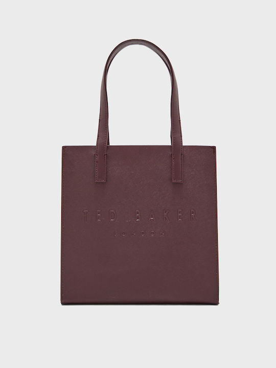 Ted Baker Seacon Icon Damen Tasche Shopper Schulter Burgundisch