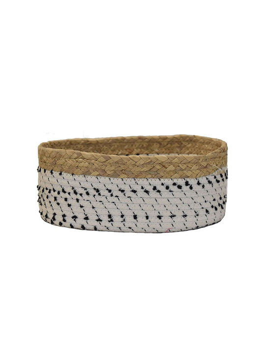Atmosphera Storage Basket Wicker Multicolour 29x19x12cm 1pcs Atmosphera Storage Basket Wicker Multicolour 29x19x12cm 1pcs