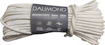 DALIMOND POLYESTER ROPE WHITE 5MMX20M - DALIMOND