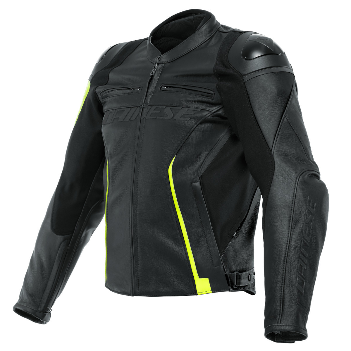 Dainese VR46 Winter Men's Motorcycle Jacket Leather Waterproof