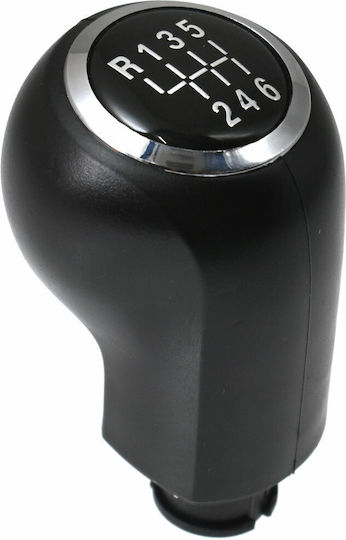 6 Shift Knob for Opel Astra / Corsa OPEL Black