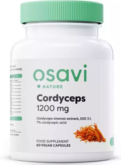 Osavi Nature Cordyceps 1200мг 60 капси
