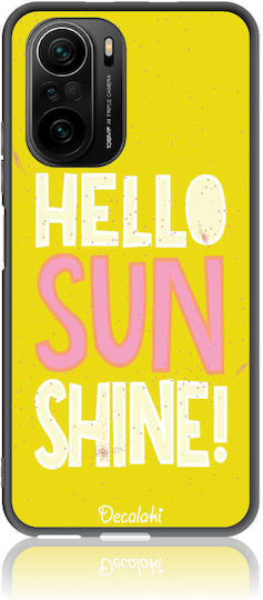 Hello Sunshine Back Cover Silicon Galben (Poco F3 / Mi 11i)