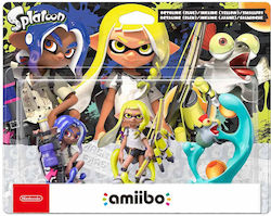 Nintendo Amiibo Splatoon Octoling Blue/Inkling Yellow/Smallfry Character Figure για 3DS/WiiU