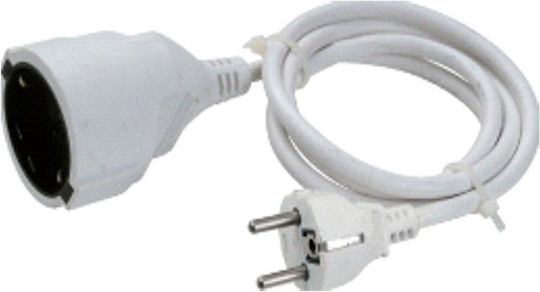 KAL Electronics Μπαλαντέζα Προέκταση Καλωδίου με Μήκος 1.5m Διατομή 3 x 1.5mm² και Γείωση