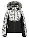 Louann Waterproof Kids Casual Short Coat with Lining Hooded Multicolour