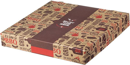 Intertan Set von 10 Boxen Steakhaus 26x26x4cm