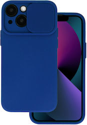 Camshield Soft Plastic Back Cover Navy Blue (iPhone 14 Plus)