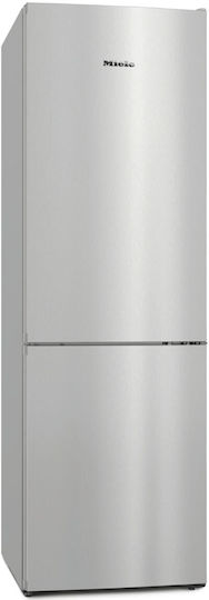 Miele Combină frigorifică 305lt NoFrost Î186xL60xA66cm. Inox KDN 4174 E Active