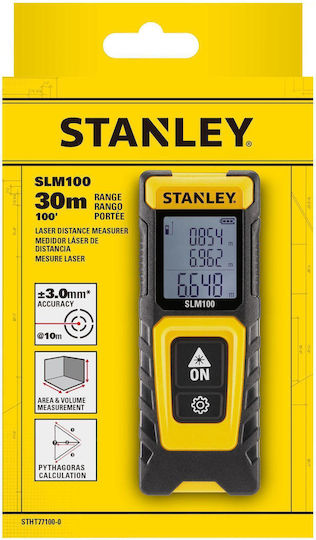 Stanley Μέτρο Laser STHT77100-0 με Εύρος Μέτρησης 0.2m-30m