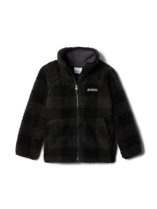 Columbia Παιδική Ζακέτα Fleece Μαύρη Winter Pass