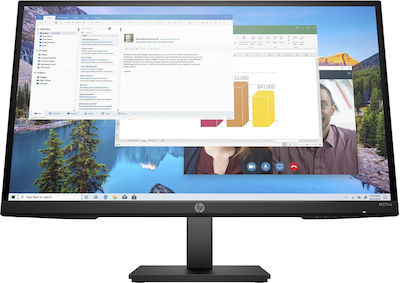 HP M27ha IPS Monitor 27" FHD 1920x1080 with Response Time 5ms GTG