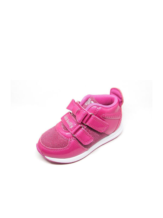 Lelli Kelly Kids Sneakers Colorissima with Scratch Fuchsia