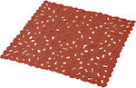Spitishop Vitamine Peva Shower Mat with Suction Cups Red 52x52cm