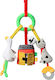 Babyono Hanging Baby Toy Car Farm Animals