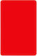 Cards Guard Plastic Red 8.8x6.4cm for Cutting from PVC 1pcs