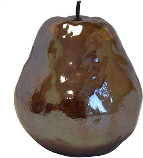 Atmosphera Decorativ Pere din Ceramică 9x9x8cm 1buc