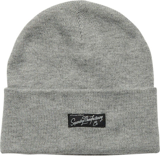 Vintage Classic Beanie Unisex Căciulă Tricotată Gri