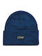 Vintage Classic Beanie Unisex Beanie Knitted in Blue color