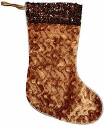 Christmas Boot Velvet with sequin 40cm