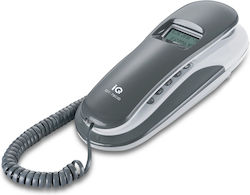 IQ DT-78CID Ενσύρματο Τηλέφωνο Γόνδολα Γκρι