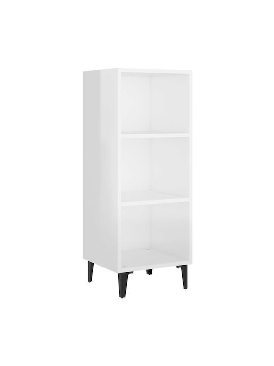 Bookcase White 34.5x32.5x90cm