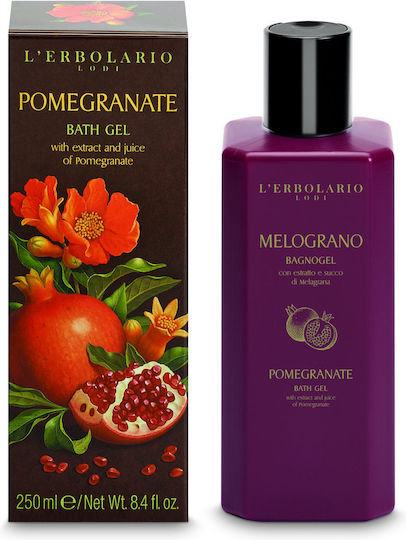 L' Erbolario Melograno Αφρόλουτρο σε Gel & Άρωμα Ρόδι 250ml
