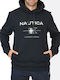 Sweatshirt mit Kapuze Marineblau