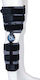 Medical Brace MB.9060 Νάρθηκας Μηροκνημικός σε Μαύρο Χρώμα