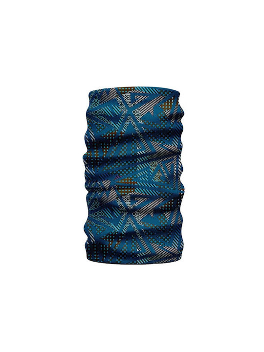 Matt Retal Maze Sport Neckwarmer Blue