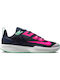 Nike Vapor Lite Ανδρικά Παπούτσια Τένις για Σκληρά Γήπεδα Obsidian / Hyper Pink / Green Glow / White