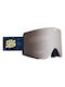 Spy Marauder Ski & Snowboard Goggles for Adults with Mirror Lens in Gray Colour