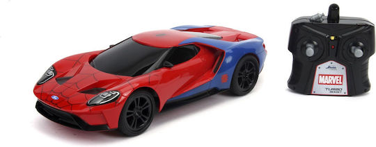 Jada Toys Marvel Spider-Man 2017 Τηλεκατευθυνόμενο Αυτοκίνητο Κόκκινο