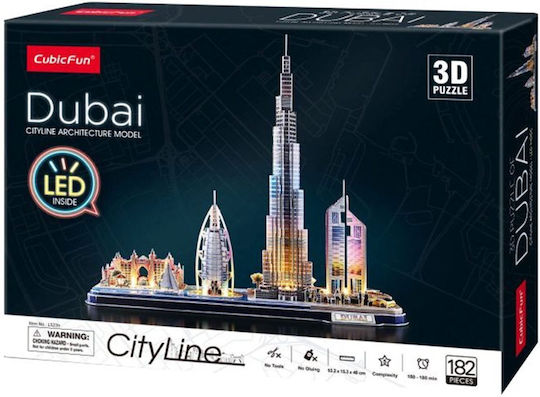 City Line Dubai Puzzle 3D 182pcs