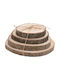 JK Home Decoration Set Decorative de Spațiu din Lemn 4buc
