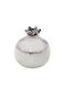 Espiel Tischplatte Glücksbringer Granatapfel White - Silver Keramik 11x12.5cm 1Stück