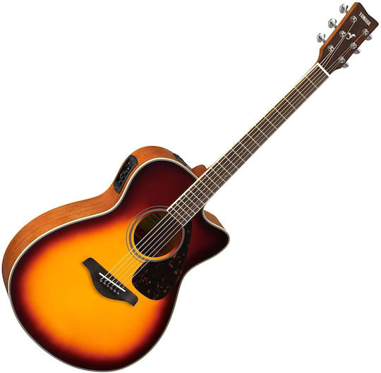 Yamaha Ηλεκτροακουστική Κιθάρα FSX-820C II Cutaway Brown / Sunburst
