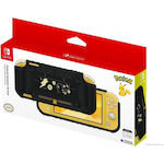 Hori Hybrid System Armor Plastic Caz de protecție pentru Consolă Switch Lite Pikachu Black & Gold