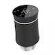 MOES ZTRV-BY-100 Black Electronic Thermostatic Radiator Valve with Wi-Fi for Radiator Body 1pcs