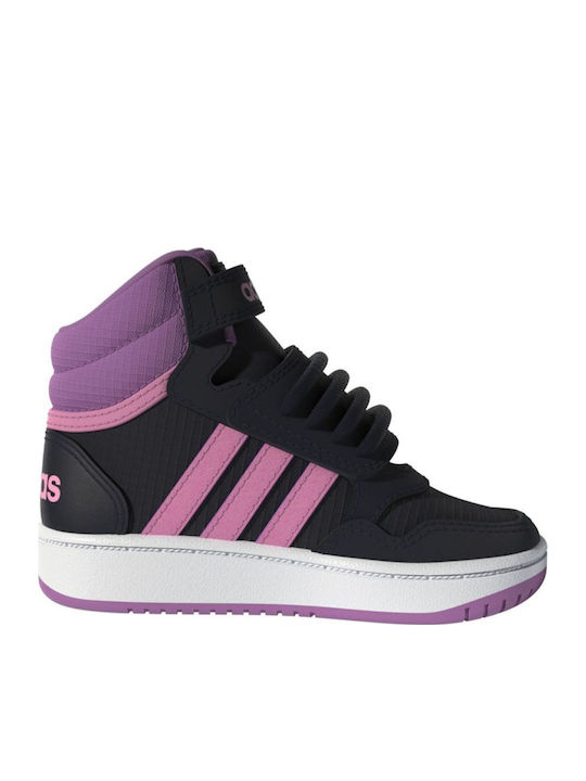 adidas Hoops MID Παιδικά Sneakers High με Σκρατς Μωβ GW4485 - Main Image