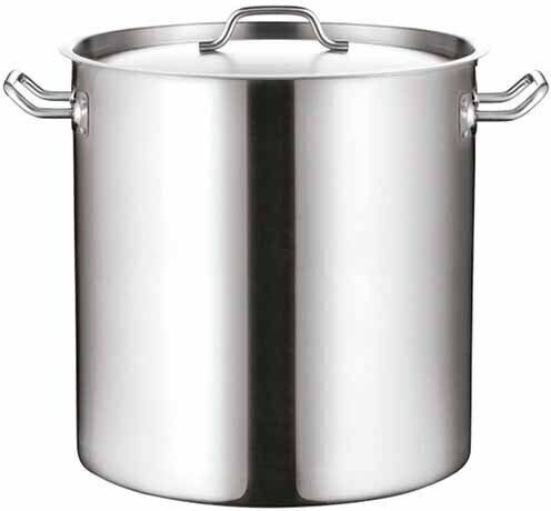 Homestyle Stainless Steel Marmite Capacity 71.5lt with Diameter 45cm and Height 45cm.