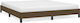 Bettunterlage aus Holz Dark Brown 160x200x25cm