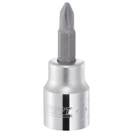 Expert Tools Walnut with Philips Head and Socket 3/8'' Size PH2 1pcs