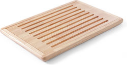 Hendi Rectangular Wooden Chopping Board for Bread Brown 48x32cm