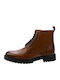 Leather Tabac Brown Boots