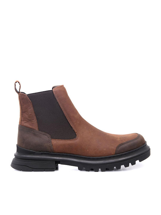 Softies Leder Braun Chelsea Stiefeletten Anatom...